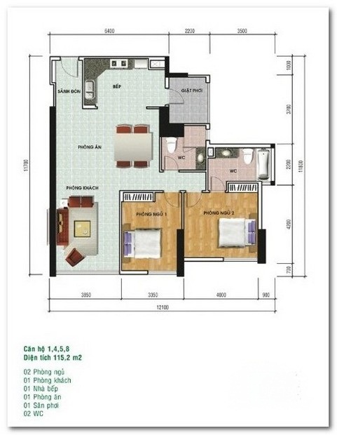 Khu căn hộ Chánh Hưng - Giai Việt