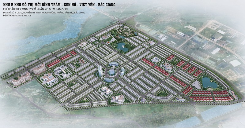 Khu đô thị Đình Trám Sen Hồ