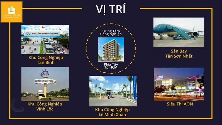 Liên kết tiện ích ngoại khu dự án CavaHome Vĩnh Lộc