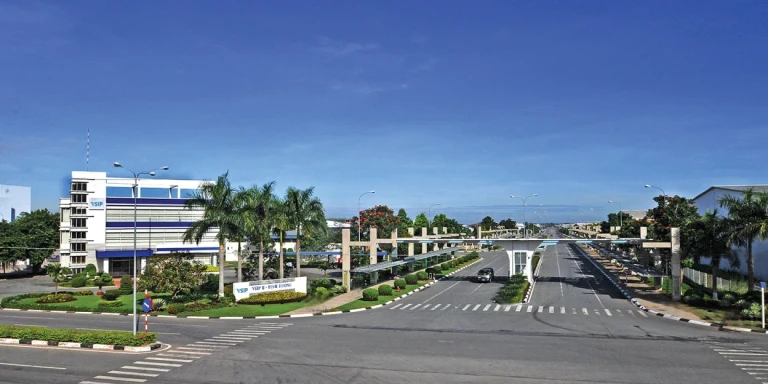 Cở sở hạ tầng Khu công nghiệp VSIP I Bình Dương
