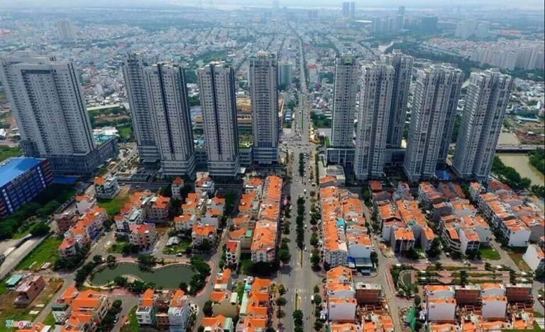 Dự án Sunrise City từ trên cao