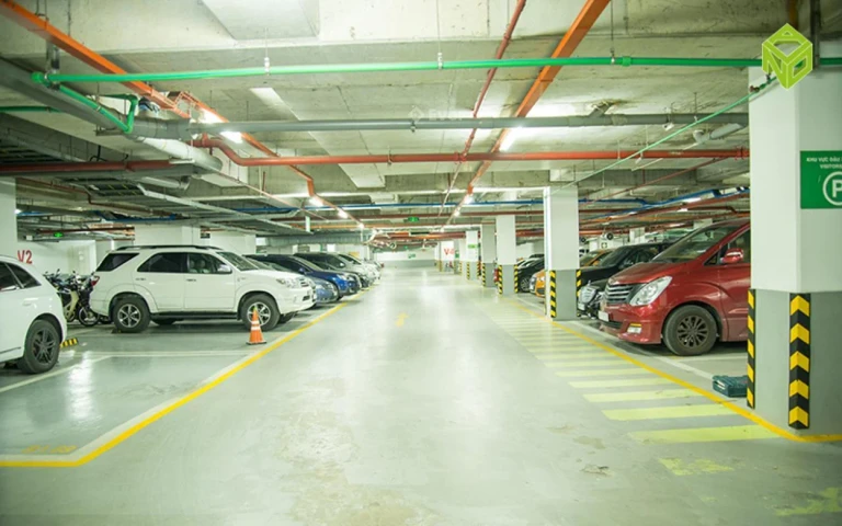 Hầm giữ xe cho cư dân