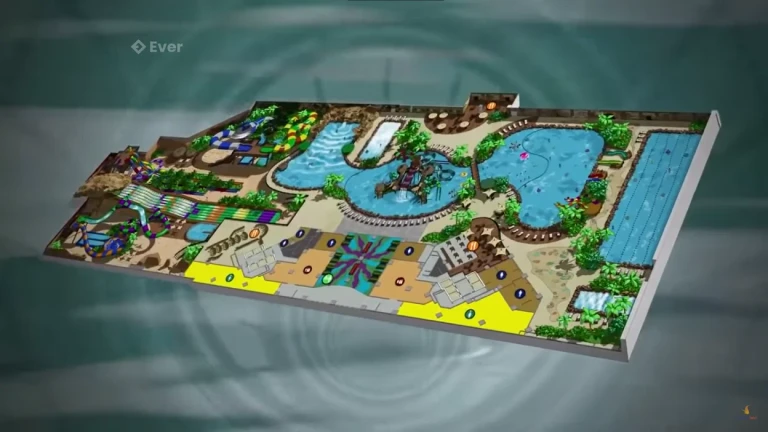 Hệ thống bể bơi của dự án Royal City