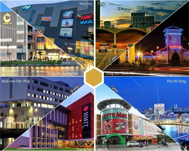 Hệ thống tiện ích ngoại khu