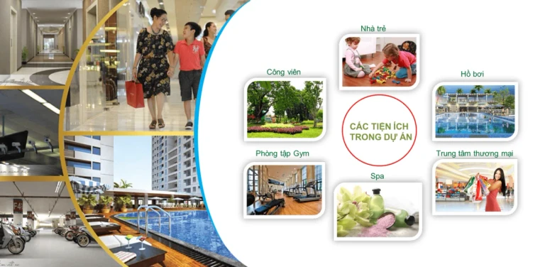 Hệ thống tiện ích nội khu của dự án