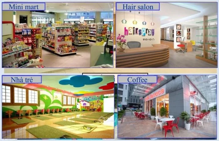 Hệ thống tiện ích nội khu dự án