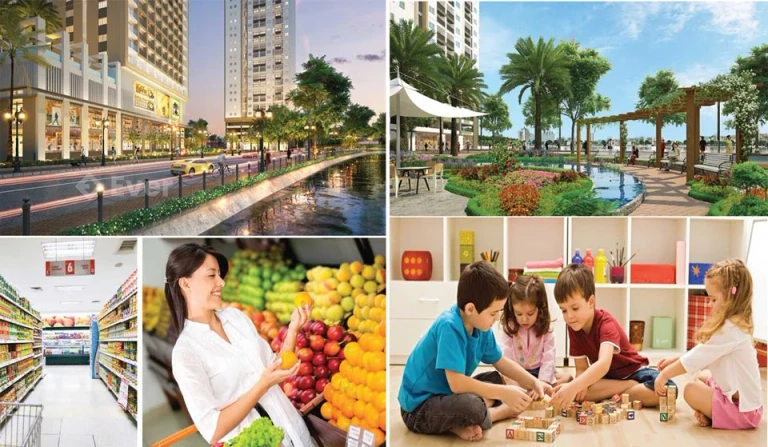 Hệ thống tiện ích nội khu dự án Richmond City