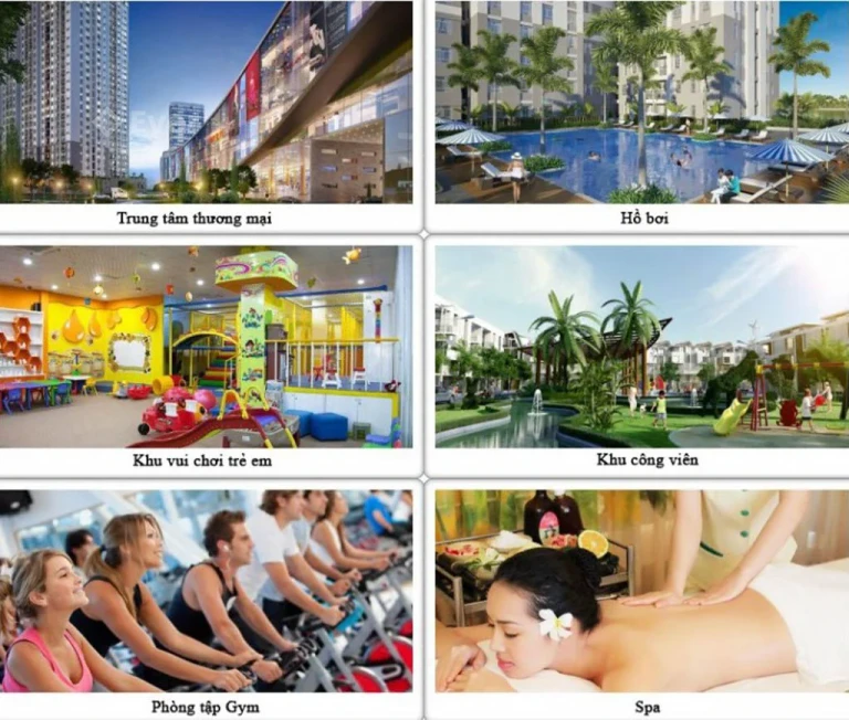 Hệ thống tiện ích nội khu dự án Richmond City