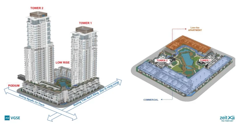 Mặt bằng dự án Thủ Thiêm Zeit River