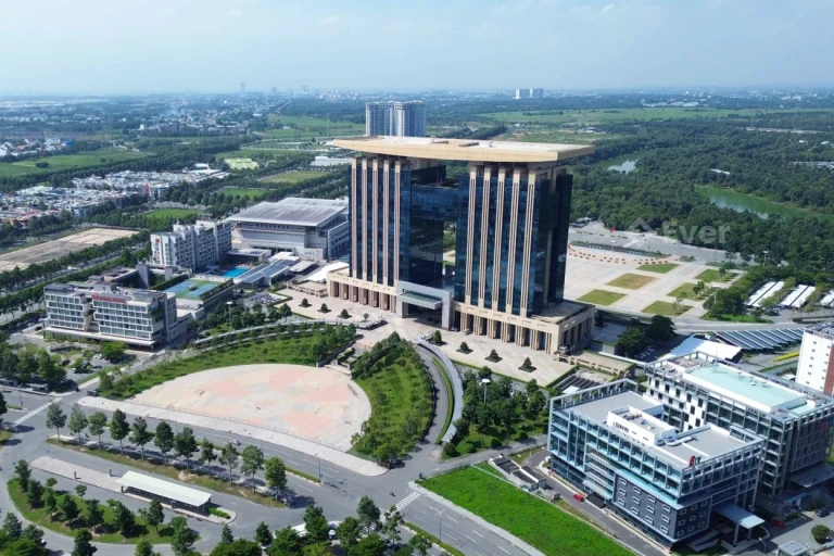 Một góc dự án thành Phố Mới Bình Dương