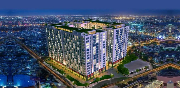 Phối cản dự án Sky Center
