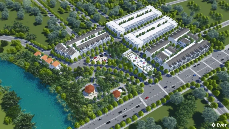 Phối cảnh KĐT Nam Hồng