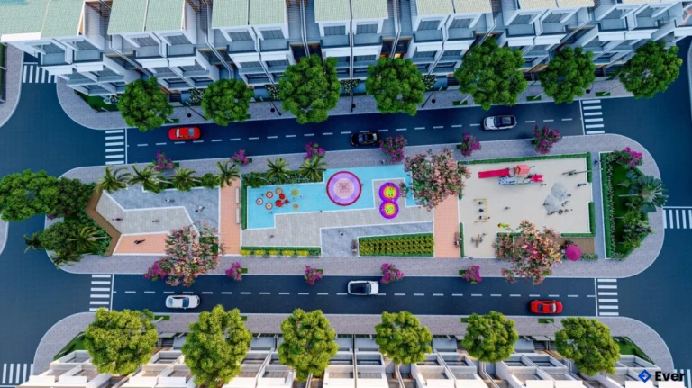 Phối cảnh một phần tiện ích nội khu