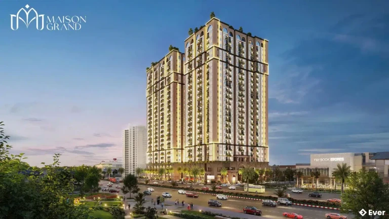Phối cảnh toàn dự án Maison Grand Phú Mỹ