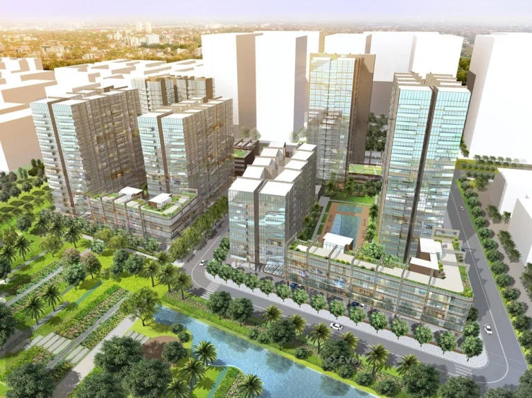 Phối cảnh toàn dự án Thủ Thiêm Zeit River