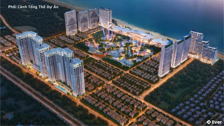 Phối cảnh tổng thể của dự án Blanca City