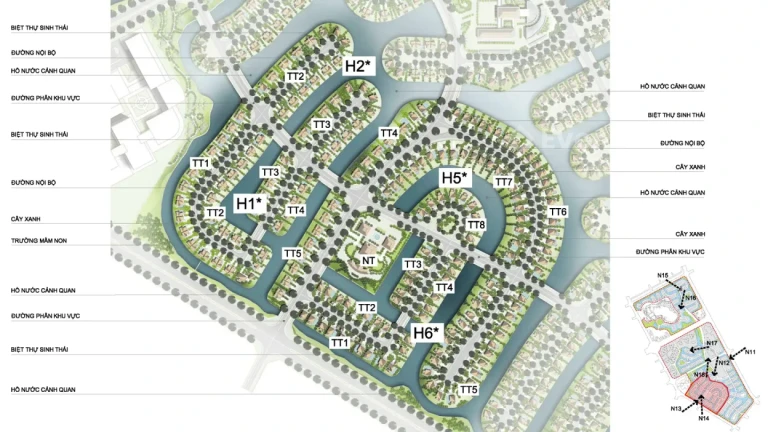 Quy hoạch xây dựng dự án Vinhomes Riverside