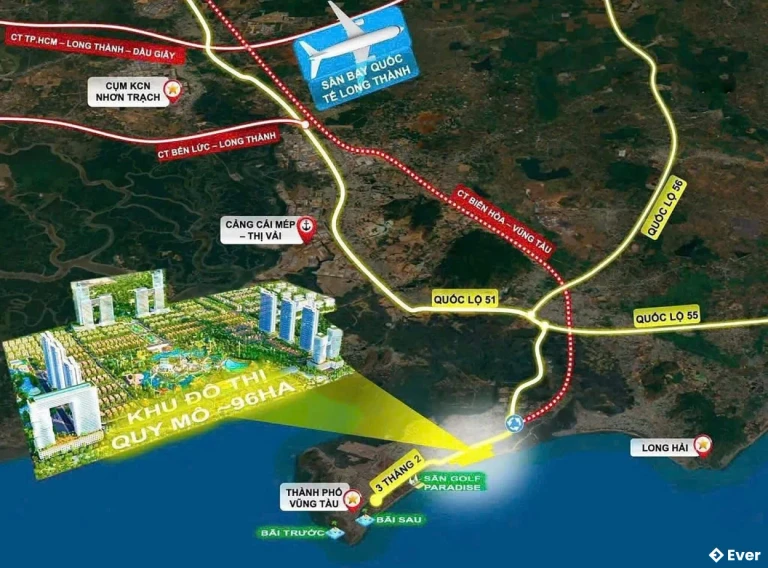 Vị trí của dự án Blanca City