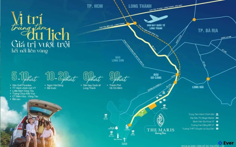 Vị trí vàng của The Maris Vũng Tàu