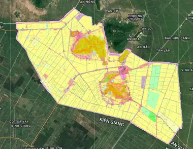 Bản đồ quy hoạch Huyện Tri Tôn, An Giang