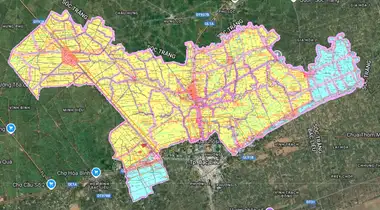 Bản đồ quy hoạch Huyện Vĩnh Lợi, Bạc Liêu
