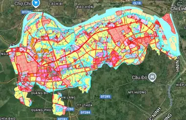 Bản đồ quy hoạch Huyện Gia Bình, Bắc Ninh