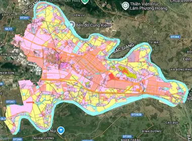 Bản đồ quy hoạch Huyện Quế Võ, Bắc Ninh