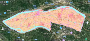 Bản đồ quy hoạch Huyện Châu Thành, Bến Tre