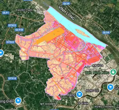 Bản đồ quy hoạch Quận Bình Thuỷ, Cần Thơ