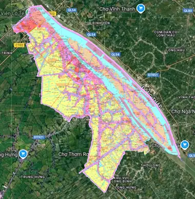 Bản đồ quy hoạch Quận Thốt Nốt, Cần Thơ