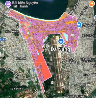 Bản đồ quy hoạch Quận Thanh Khê, Đà Nẵng