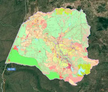 Bản đồ quy hoạch Huyện Ea Súp, Đắk Lắk