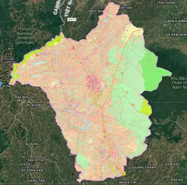 Bản đồ quy hoạch Huyện Đắk Song, Đắk Nông