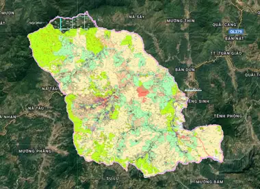 Bản đồ quy hoạch Huyện Mường Ảng, Điện Biên