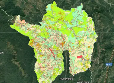 Bản đồ quy hoạch Huyện Nậm Pồ, Điện Biên