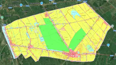 Bản đồ quy hoạch Huyện Tam Nông, Đồng Tháp