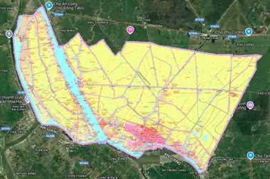Bản đồ quy hoạch Huyện Thanh Bình, Đồng Tháp