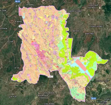 Bản đồ quy hoạch Huyện Chư Sê, Gia Lai