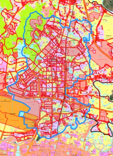 Bản đồ quy hoạch Xã Sóc Sơn, Thành phố Hà Nội