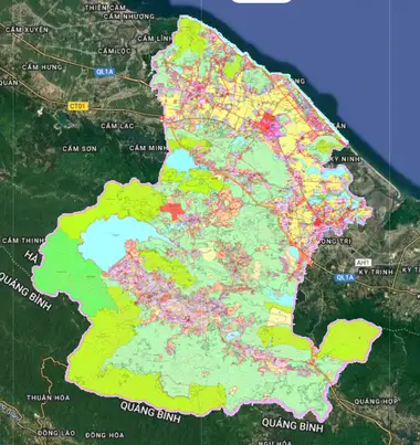 Bản đồ quy hoạch Huyện Kỳ Anh, Hà Tĩnh