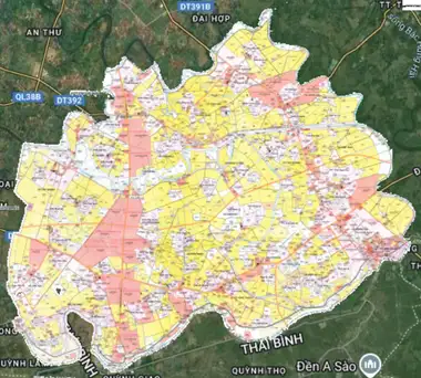 Bản đồ quy hoạch Huyện Ninh Giang, Hải Dương