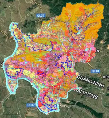 Bản đồ quy hoạch Thành phố Chí Linh, Hải Dương