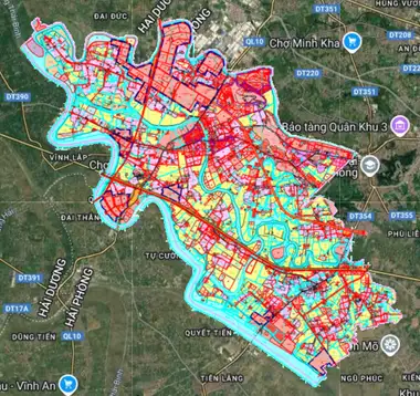 Bản đồ quy hoạch Huyện An Lão, Hải Phòng