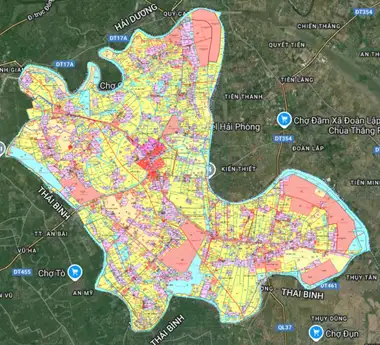 Bản đồ quy hoạch Huyện Vĩnh Bảo, Hải Phòng
