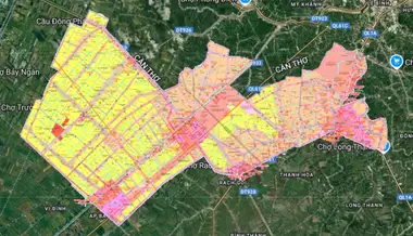 Bản đồ quy hoạch Huyện Châu Thành A, Hậu Giang