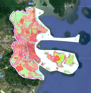 Bản đồ quy hoạch Thành phố Nha Trang, Khánh Hòa