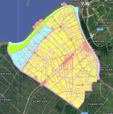 Bản đồ quy hoạch Huyện An Biên, Kiên Giang