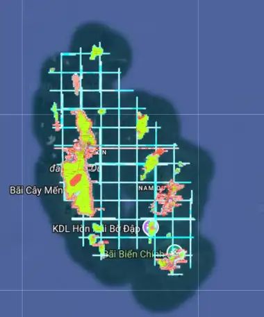 Bản đồ quy hoạch Huyện Kiên Hải, Kiên Giang