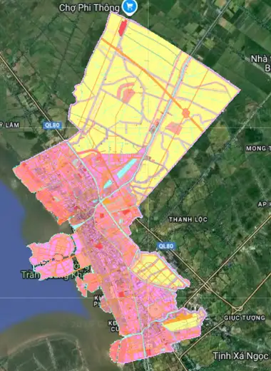 Bản đồ quy hoạch Thành phố Rạch Giá, Kiên Giang