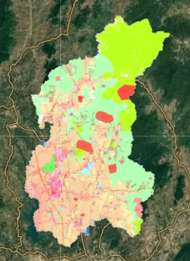Bản đồ quy hoạch Huyện Đắk Hà, Kon Tum
